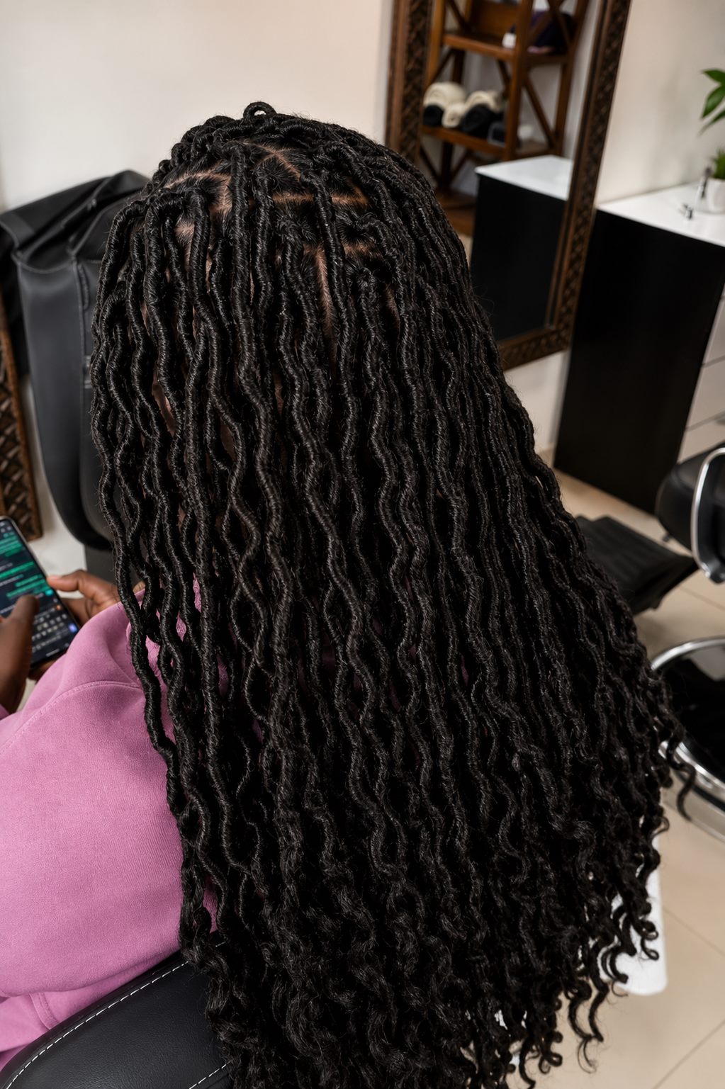 Finished loc style